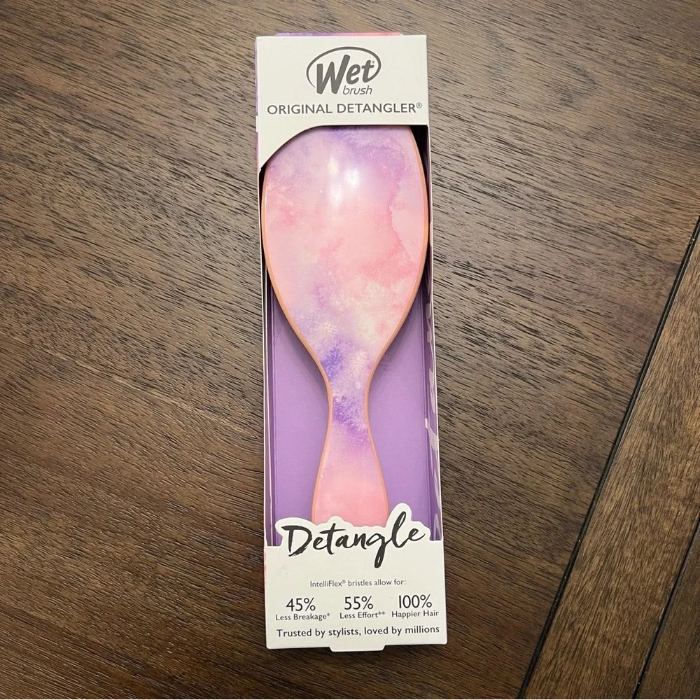 Wet Brush Original Detangler Pink Watercolor